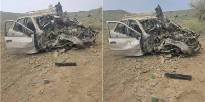 لغم حوثي يفجّر سيارة مدنية ويصيب ثلاثة أشخاص في البيضاء