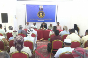 تنفيذية انتقالي سيئون تناقش خطة التصعيد وتعزيز العمل الميداني
