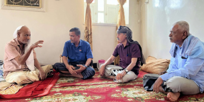 التميمي يطمئن على صحة المناضل محمد خميس بازياد ويشيد بأدواره النضالية