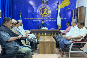 التميمي يبحث مع شخصيات اجتماعية ووجهاء مستجدات المرحلة وتعزيز وحدة الصف الجنوبي