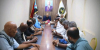 انتقالي حضرموت والهيئة العسكرية يناقشان التحضيرات لمليونية يوم الجيش الجنوبي