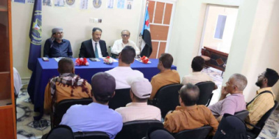الحييد يناقش برنامج التصعيدي مع منسقية المجلس الانتقالي في جامعة أبين