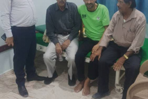 وفد من الجمعية الوطنية يطمئن على صحة المناضل صبري شائف