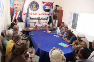 الحييد يناقش مع قيادات انتقالي أبين التحضيرات للمشاركة في مليونية ذكرى تأسيس الجيش الجنوبي