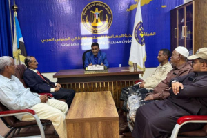 التميمي يلتقي قيادات نقابية ويؤكد أهمية تعزيز العمل النقابي بوادي وصحراء حضرموت
