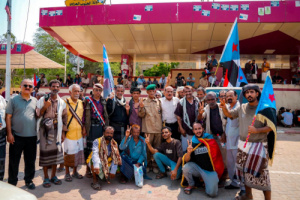 هرهرة يتفقد جاهزية ساحة العروض لاستقبال الجماهير الجنوبية في الذكرى الـ55 لتأسيس الجيش الجنوبي