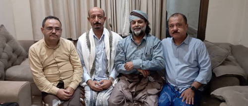 فريق من الجمعية الوطنية يزور القيادي "أبو همام" للاطمئنان على صحته ويؤكد على حماية حدود الجنوب ورفض الاستفزازات