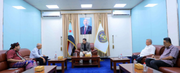 الحالمي يلتقي القائم بأعمال رئيس مجلس المستشارين ورئيس اللجنة التحضيرية للاتحاد العام لقبائل الجنوب العربي