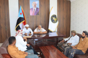 اليهري يطّلع على نشاط تنفيذية انتقالي غيل باوزير ويؤكد أهمية تعزيز الحضور المجتمعي
