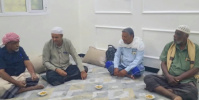 بن مشدود يطمئن على صحة رئيس القسم المالي بانتقالي تريم بعد نجاح العملية الجراحية