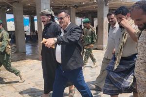مدير البريقة يؤكد اهتمام قيادة السلطة المحلية بالنهوض وتطوير كافة المنشآت السمكية