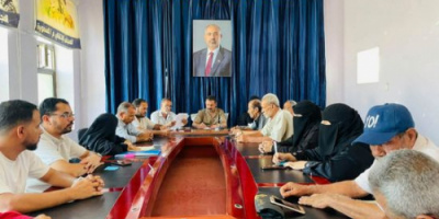 انتقالي المنصورة يثمن تضحيات القوات الجنوبية ويبحث ملف النازحين 