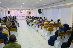 انتقالي المعلا يعقد لقاءً موسعًا للقيادة المحلية لمناقشة مستجدات الأوضاع