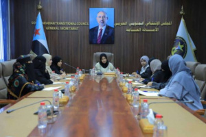 هيئة المرأة بـالانتقالي تستعرض نتائج النزول الميداني لمديريات عدن