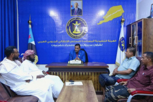 التميمي يناقش مع انتقالي ثمود تعزيز العمل التنظيمي والتحضير لفعالية 14 أكتوبر