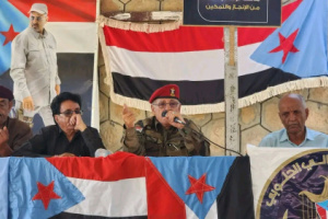 العميد مهدي يناقش مع قيادة انتقالي الحصين برنامج التعبئة العامة وإسناد الجبهات