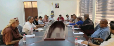 اجتماع استثنائي للقيادة العامة للاتحاد العام لقبائل الجنوب العربي بالعاصمة عدن 