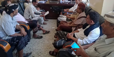 مدير عام الملاح يترأس اجتماعاً دورياً للمكتب التنفيذي ويناقش مستوى الأداء الخدمي بالمديرية