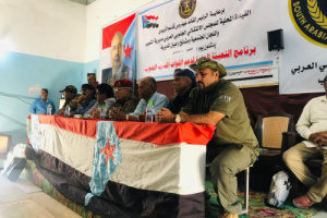 العميد مهدي يواصل تحركاته الميدانية بالضالع لإسناد جبهات القتال الجنوبية