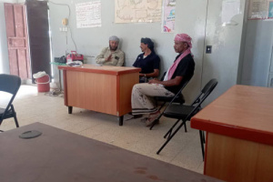 للإطلاع على العملية التعليمية..انتقالي رماه يزور ثانوية رماه