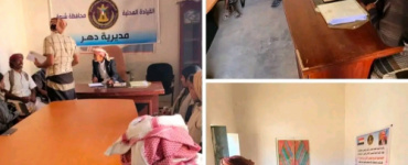 القيادة المحلية لانتقالي مديرية دهر تدشن حملة التعبئة العامة للدفاع عن الجنوب