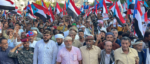 مليونية التعبئة الشعبية في المكلا تجدد التفويض للرئيس الزبيدي وتؤكد مساندة القوات الجنوبية في مواجهة الحوثيين