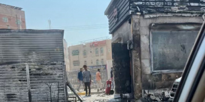 النيران تلتهم كشكاً في شارع التسعين بالمنصورة