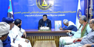 التميمي يلتقي تنفيذية انتقالي زمخ ومنوخ ويؤكد أهمية تعزيز الاصطفاف الشعبي للدفاع عن أرض الجنوب