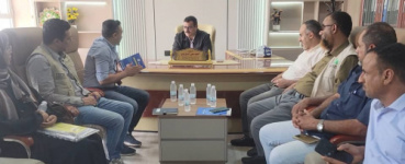 بتكلفة ( 400 ) ألف دولار....مدير عام البريقة يناقش آلية تنفيذ مشاريع برنامج النقد مقابل العمل