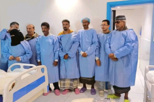وفد الجمعية الوطنية يواصل متابعة أوضاع الجرحى في حضرموت