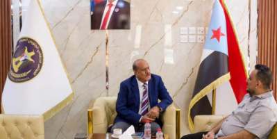 هرهره يلتقي الناشط السياسي معين المقرحي مشيدا بمواقفه الوطنية
