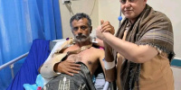 الحالمي يطمئن على صحة القائد فاروق الكعلولي ويشيد بمواقفه البطولية في جبهة الصبيحة