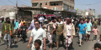 في موكب جنائزي..انتقالي أبين يشيع جثمان المناضل صالح بن عطاف في خنفر