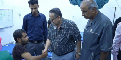 الحالمي يتفقد جرحى القوات المسلحة الجنوبية ويفتتح أقسامًا جديدة بمستشفى عبود